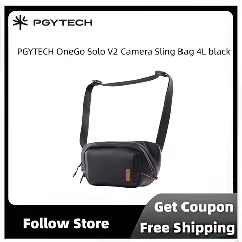 PGYTECH OneGo Solo V2 Small Camera Bag 4L Scratch-Proof Splash-Proof for Travel Photography