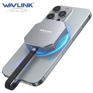 WAVLINK Magnetic M.2 2230 NVMe/SATA 10Gbps USB C 32 Gen2 Adapter aluminium External Case untuk iPhon