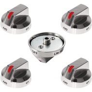 DG94-01712A Tombol Kawalan Pembakar Gas untuk Kompor Oven Samsung NX58M9420SS NX58M9420SSAA NX58M942