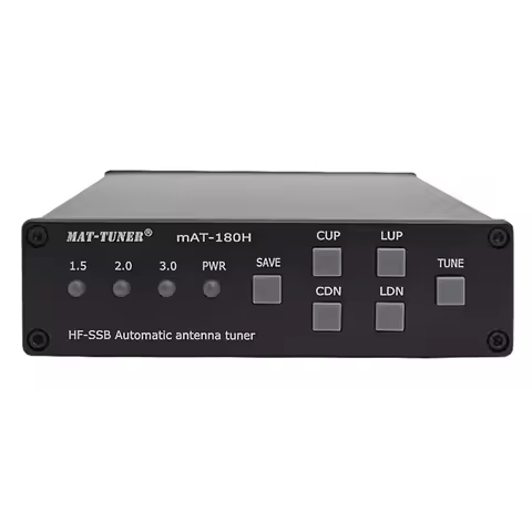 MAT-180H HF Automatic Tuner 120W Tuner, Suitable for ICOM and Kenwood Automatic Antenna Radio 1.8-54