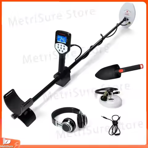 Lightweight Durable High Sensitivity Metal Detector for Gold Treasure Hunting Coin Jewelry Buried Ob