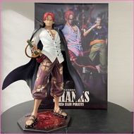 HK2 ONE PIECE Shanks Trendy Collectible Action Figure Desktop Ornament HK2