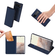 Luxury Business Magnetic Flip Leather Case For Google Pixel 6 Pro Wallet Cover For Pixel 5 5A 4A 5G 3 4 3A XL Soft Phone Protective Cover