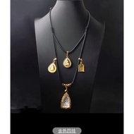 泰国蜡绳 绳子 皮绳佛牌链子可调节长短单挂双挂三挂四挂项链挂链leather rope amulet chain adjustable length single hanging double han