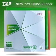Original Friendship 729 Cross Green Blue Series Table Tennis Rubber Tacky Pimples-in Ping Pong Color