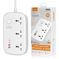 ✅旺角門市 LDNIO PD 65W 2 x USB-A + 2 x USB-C 3 Socket Travel Power Strip 3位旅行拖板 SC3416