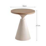 GoodLuck โต๊ะกลางโซฟา ที่วางของ ขาเหล็ก โต๊ะกลม t83