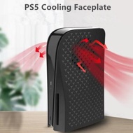 หน้ากาก PS5พร้อมช่องระบายความร้อนและแผ่นด้านข้าง PS5ตัวกรองฝุ่นสำหรับ Playstation 5ที่ครอบคอนโซลเปลี่ยนหน้าเคส ABS