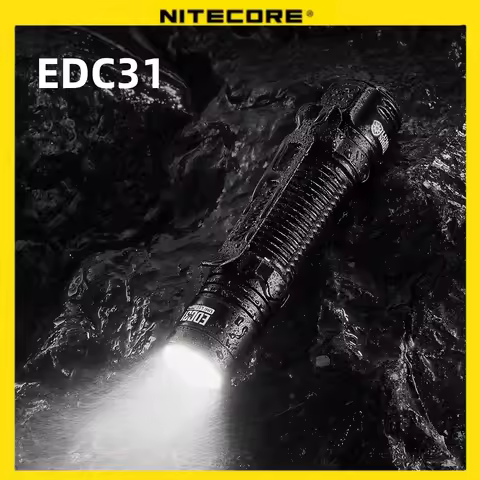 Oiriginal NITECORE EDC31 Flashlight UHi LED 3500 Lumens USB-C Rechargeable Compact Tactical Built-in