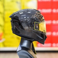 Genuine EGO E1 Carbon 3D Fullface Helmet – Compact Form, 1 Goggles, Sporty Design