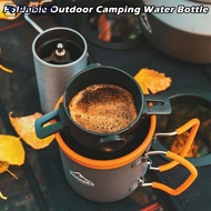 TOPSHOW Foldable Heat-Resistant Camping Cup Multi-purpose Aluminum Teapot and Coffee Mug Outdoor Cam