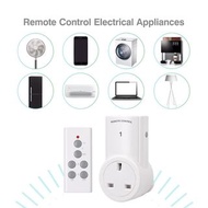 無線遙控插頭插座13A開關30M工作範圍家用電器  ggyckp Wireless Remote Control Plug Socket 13A Switch 30M Operating Range 