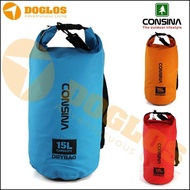 TAS DRY BAG CONSINA 15L |WATERPROOF/ANTI AIR/WP/DRYBAG/OUTDOOR/15 L drybag - PUSAT PANCING IKAN