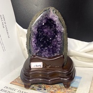 Amethyst Cave Rare Uruguay Noble Good Luck Desk/Desk/Gift Improvement Efficiency ESPA+1.92kg Geode