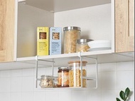 廚房櫃底掛架($138包送貨) 調味架子收納架廚房掛件多功能 廚房調味品置物架(T0688).