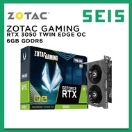 ZOTAC GAMING GeForce RTX 3050 Twin Edge OC 6GB GDDR6 GPU Graphic Card