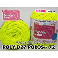 POLY D27 PLAIN 72 I MEDIUM POLYESTER D27 PLAIN 72