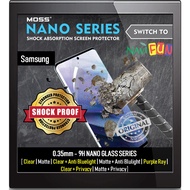 [ Samsung A23 A33 A53 A73 5G ] [Clear Matte Privacy Anti Bluelight] MOSS 9H Nano Glass Screen Protec