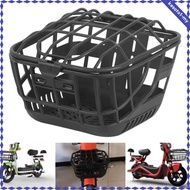 [KesotoafMY] Front Bike Basket Front Basket Bike Storage Basket with Lid for Electric Bikes Kids Bikes Mountain Bikes Riding