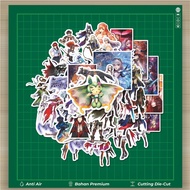 HOT 50 PCS STICKERS Nights of Azure Char Mix 1 Game Stickers Fashion Cars Decal Cool Card Album Cust