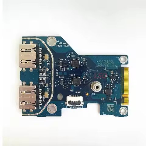New Power Button Board for Dell GDL55 G15 5510 G15 5511 G15 5515 USB Small Board LS-K66EP