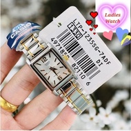 [2 YEARS WARRANTY] Casio Women Watches LTP-1235SG-7A Jam tangan Wanita Jam tangan Perempuan Analog W