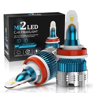 MI2 LED ไฟหน้า H4 H7 H8 H11 H1 HB3 HB4 9006 รถ LED หลอดไฟตัดหมอก H3 H16 9005