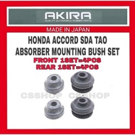 AKIRA HONDA ACCORD SDA TAO FRONT REAR ABSORBER MOUNTING BUSH SET SUSPENSION