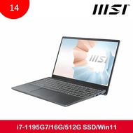 【MSI 微星】Modern 14 B11MOU-1071TW 14吋輕薄商務筆電_廠商直送