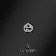 Sorcery Titanium Chain with Zodiac Charm - Zodiac Charm Necklace - Horoscope Necklace