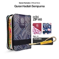Quran Humaira | Al Quran Terjemahan | Edisi Zip A6 | Saiz A6 | Zip Case & Quran Travel | Beserta Fre