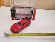 [滿$80免郵;$250免sf]全新1:64 比美高紅色法拉利“f40”超級跑車 1:64 red color bburago ferrari f40 competizione diecast spo