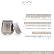 [DISKON] BLOOME VACUUM INSULATED FOOD JAR BABY