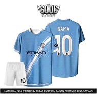 *Good* M4NCH3ST3R C1TY Jersey M4N C1TY Jersey/ M4N C1TY Football Jersey/ Man City Sport T-Shirt/
