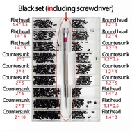 500Pcs Baut L/O Kecil Mini Kit Baut Laptop PC ASUS LENOVO ACER DELL HP Screw Sekrup Set M2 M2.3 M3