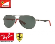 Kacamata Rayban Scuderia RB8313M Ferrari Collection Gunmetal