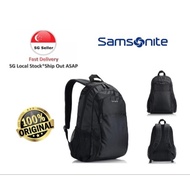 Samsonite computer backpack black travel computer bag backpack for School / Office / Business / Leisure [Extremely light