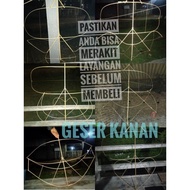 //TERLARIS\\ kerangka layangan gapangan ukuran 1 meter (p.o 2-7hari)