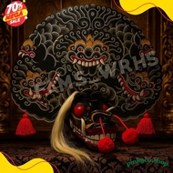 Barongan Telon Vip Size 22 Full Wood Barongan Caplokan Kayu