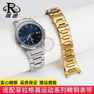 Suitable for Philadelmo Sports Series Strap Three Eyes F80/F-80 Solid Men Notch Steel Band Bracelet 