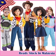 MYLITTLELASS Woody Buzz Lightyear Classic Toy Story 4 Woody Cow Boy Child Infant Costume For Boy