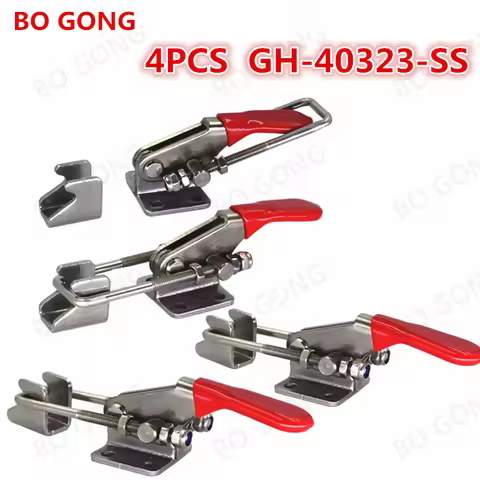BOGONG CH GH GH-40323-SS latch type toggle clamp Adjustable Toggle Clamp Latch Quick Release Latch S