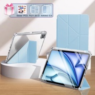 Socedeep for Y-Folding Case for iPad Pro11 M4 2024 Air11 Air6 Air5 Air4 Pro 11 13 M2 Air mini 7 6 5 