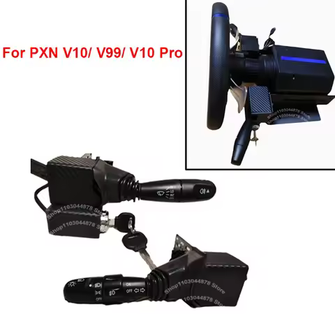 Racing Simulator Steering Wheel Key start Turn Signal Wiper Adapter For PXN V10 V99 For ETS2