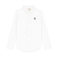 Giordano Juniors Long Sleeve Embroidery Oxford Shirt 03044083001 เสื้อเชิ้ตเด็ก