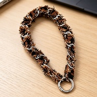 GANTUNGAN HangerTALI hp Wanita hanging chain/ hp chain/ hp hanging rope/ cute furhp brown/ 0009