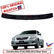 Toyota Corolla Altis E140 (10th Gen) AG Rear Wing Spoiler Visor (Small 10cm)