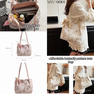 【Ready Stock】【Barang Free RM 0. 00】 XIYU Butterfly Print Crossbody Bag Large Capacity Commutetotebag