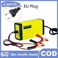 E-WOITD 12V 2ah-20ah xe thông minh sạc pin xe máy tự động dẫn hiển thị di động