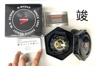 G-SHOCK，GA-110GB-1A，經典不敗的黑金配色，霸氣雙顯錶款，配戴晃動間，展現金屬色澤質感品味，俐落時尚，有型又百搭，要買要快喔!
